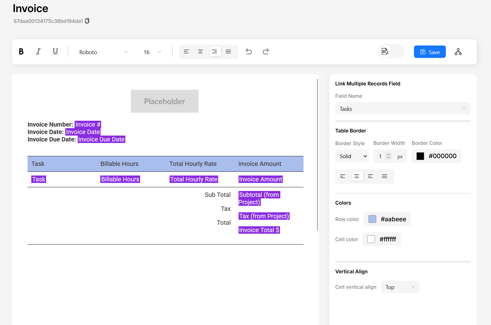 Editor View