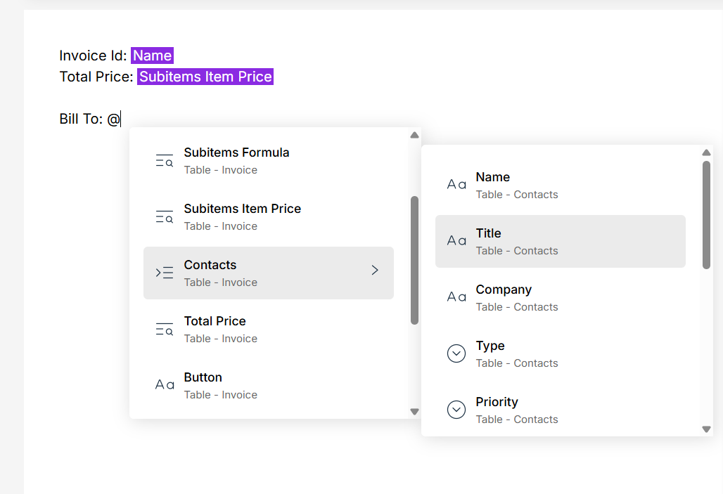 hide conditional block setting